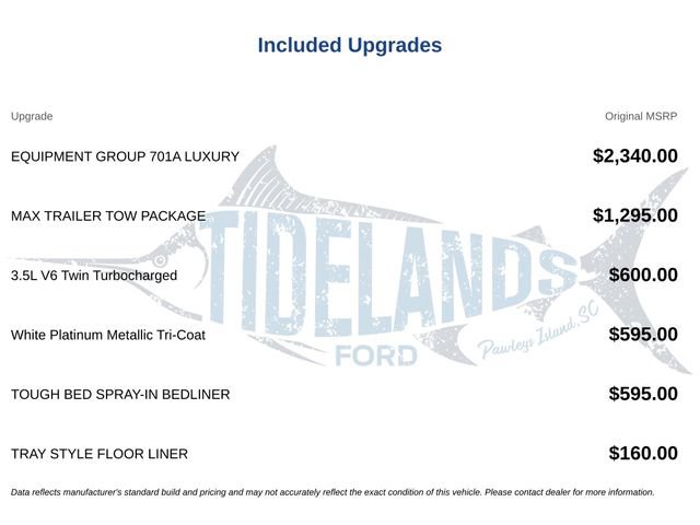Certified 2019 Ford F150 Platinum w/ Equipment Group 701A Luxury AWD/4WD image 2