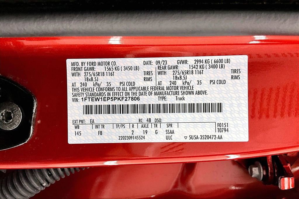 Certified 2023 Ford F150 XLT w/ Equipment Group 302A High image 36