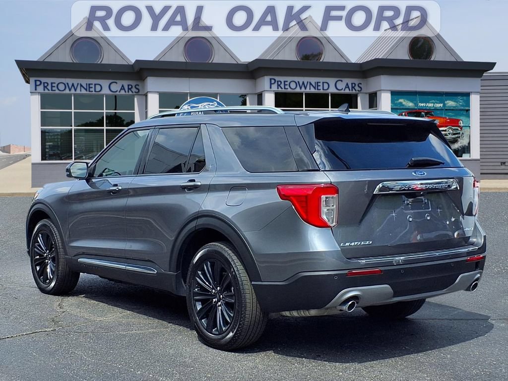 Certified 2023 Ford Explorer Limited w/ Limited Technology Package AWD/4WD image 2
