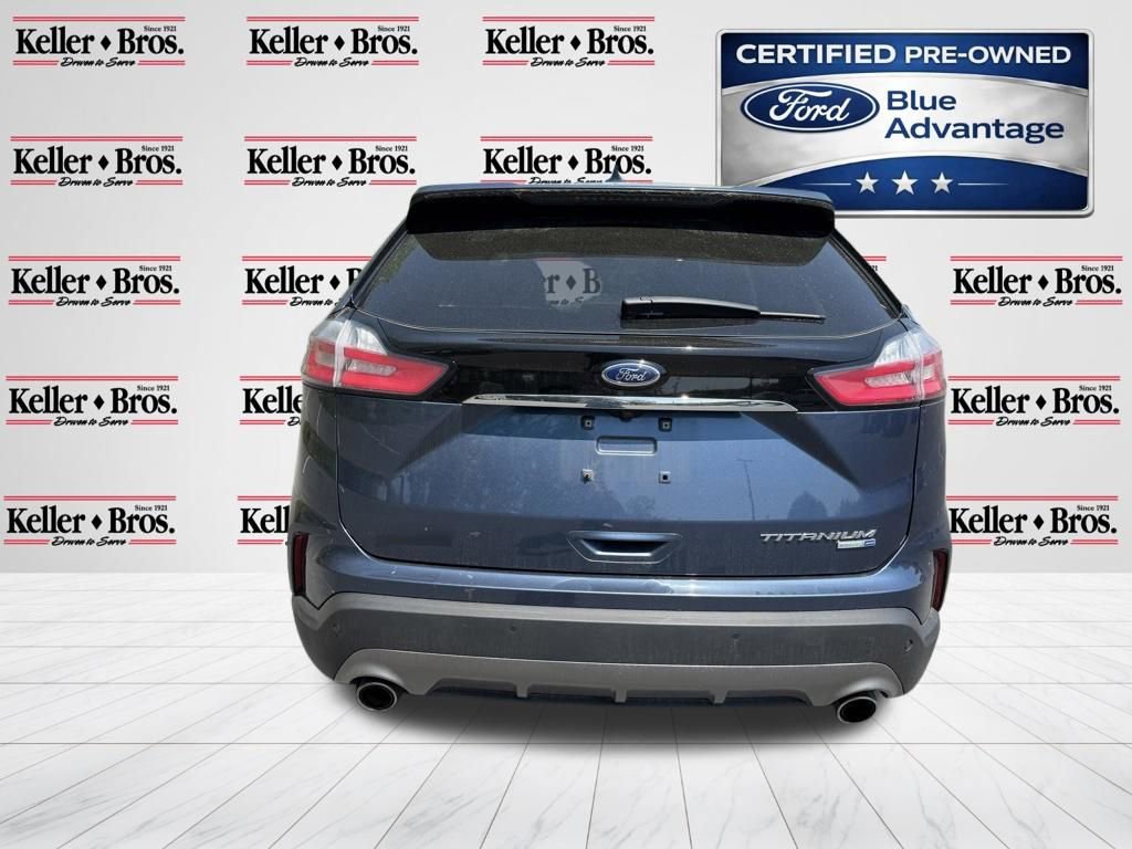 Certified 2019 Ford Edge Titanium w/ Cold Weather Package AWD/4WD image 6