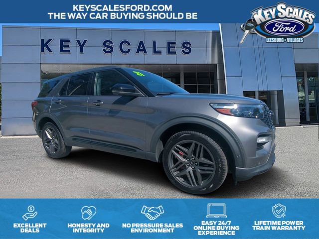 Certified 2021 Ford Explorer ST w/ Equipment Group 401A AWD/4WD image 1
