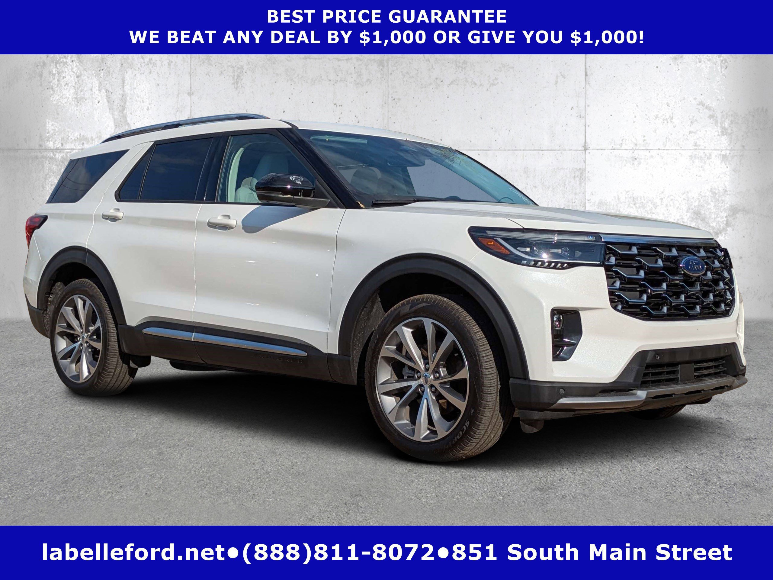 Certified 2025 Ford Explorer Platinum w/ Ultimate Package AWD/4WD image 7