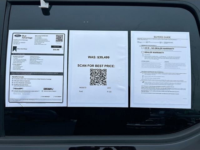 Certified 2023 Ford F150 XLT w/ Equipment Group 302A High image 33