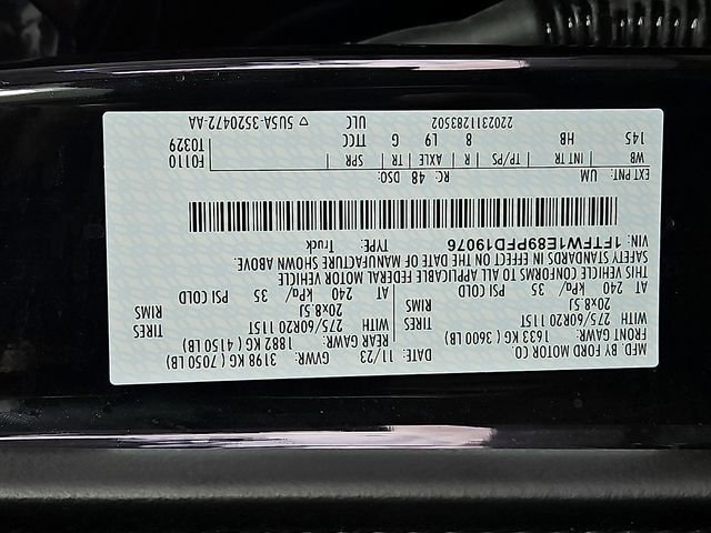 Certified 2023 Ford F150 Lariat w/ Equipment Group 502A High image 32