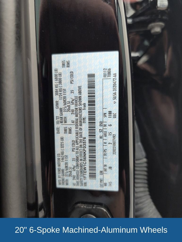 Certified 2022 Ford F150 XL w/ STX Appearance Package image 47