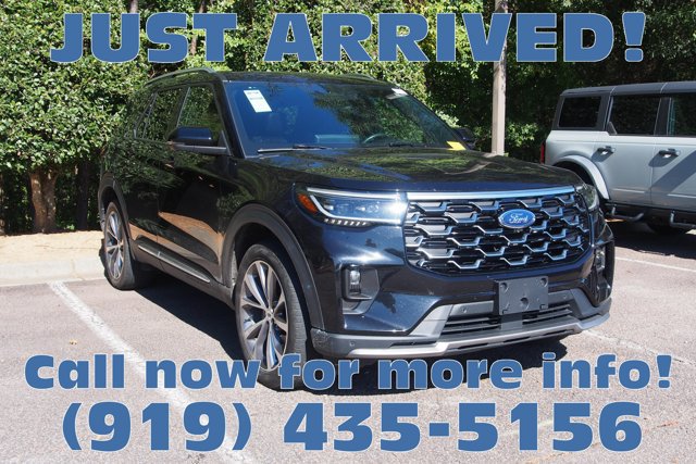 Certified 2025 Ford Explorer Platinum w/ Ultimate Package