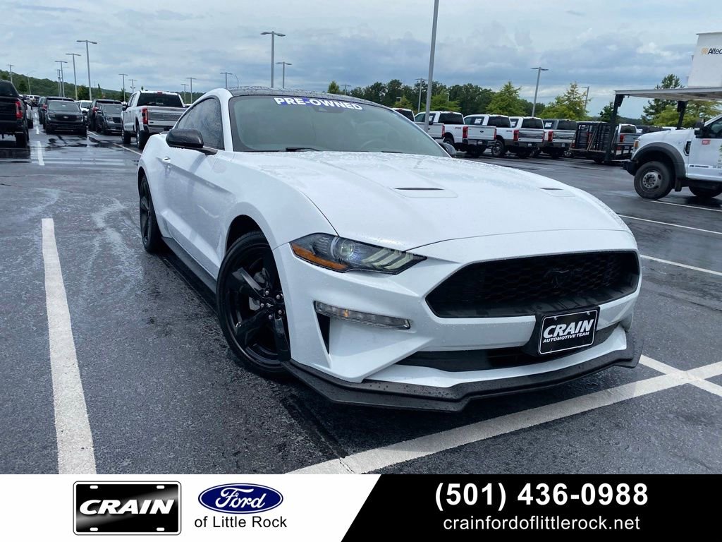 Certified 2021 Ford Mustang Coupe w/ Black Accent Package RWD image 1