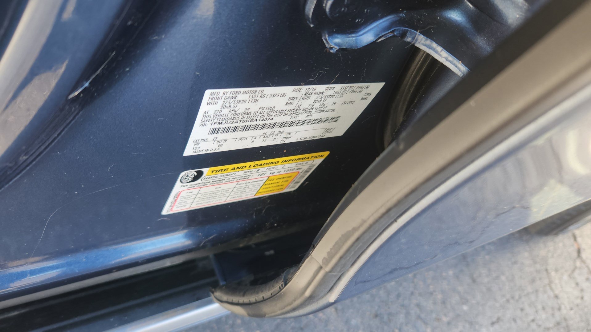 Certified 2019 Ford Expedition Limited image 22