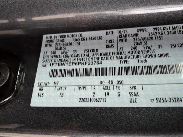 Certified 2023 Ford F150 XLT w/ Equipment Group 302A High AWD/4WD image 38
