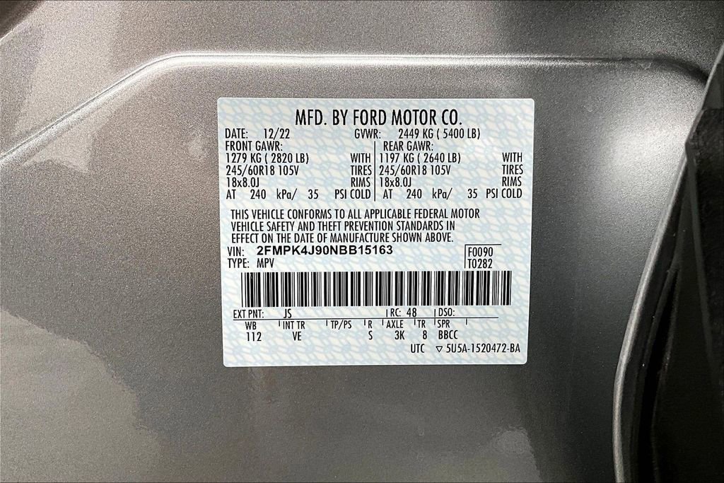 Certified 2022 Ford Edge SEL w/ Convenience Package image 35