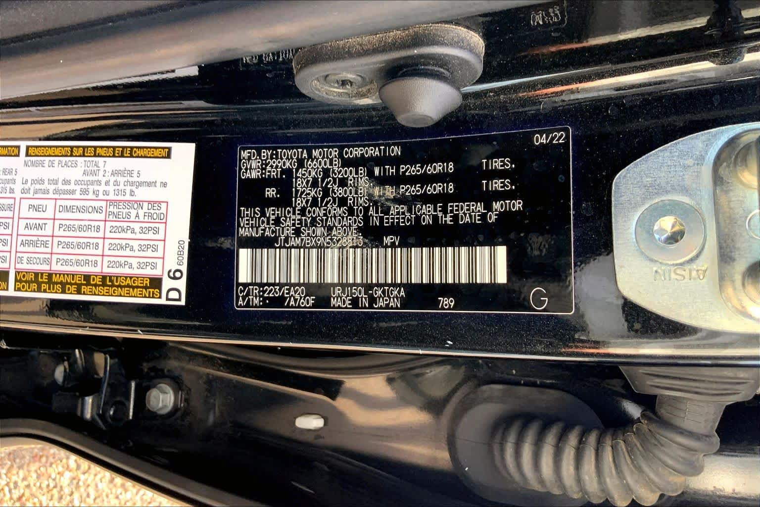 Used 2022 Lexus GX 460 Premium w/ Premium Package AWD/4WD image 37