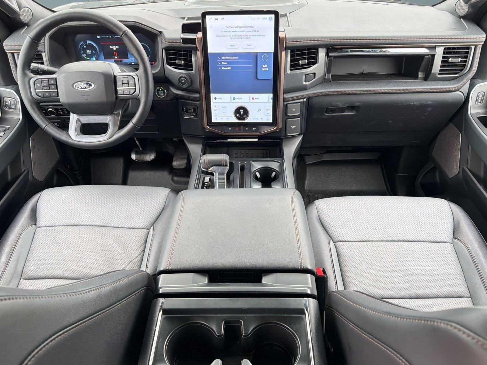 Certified 2023 Ford F150 Lightning Lariat w/ Equipment Group 511A High image 14