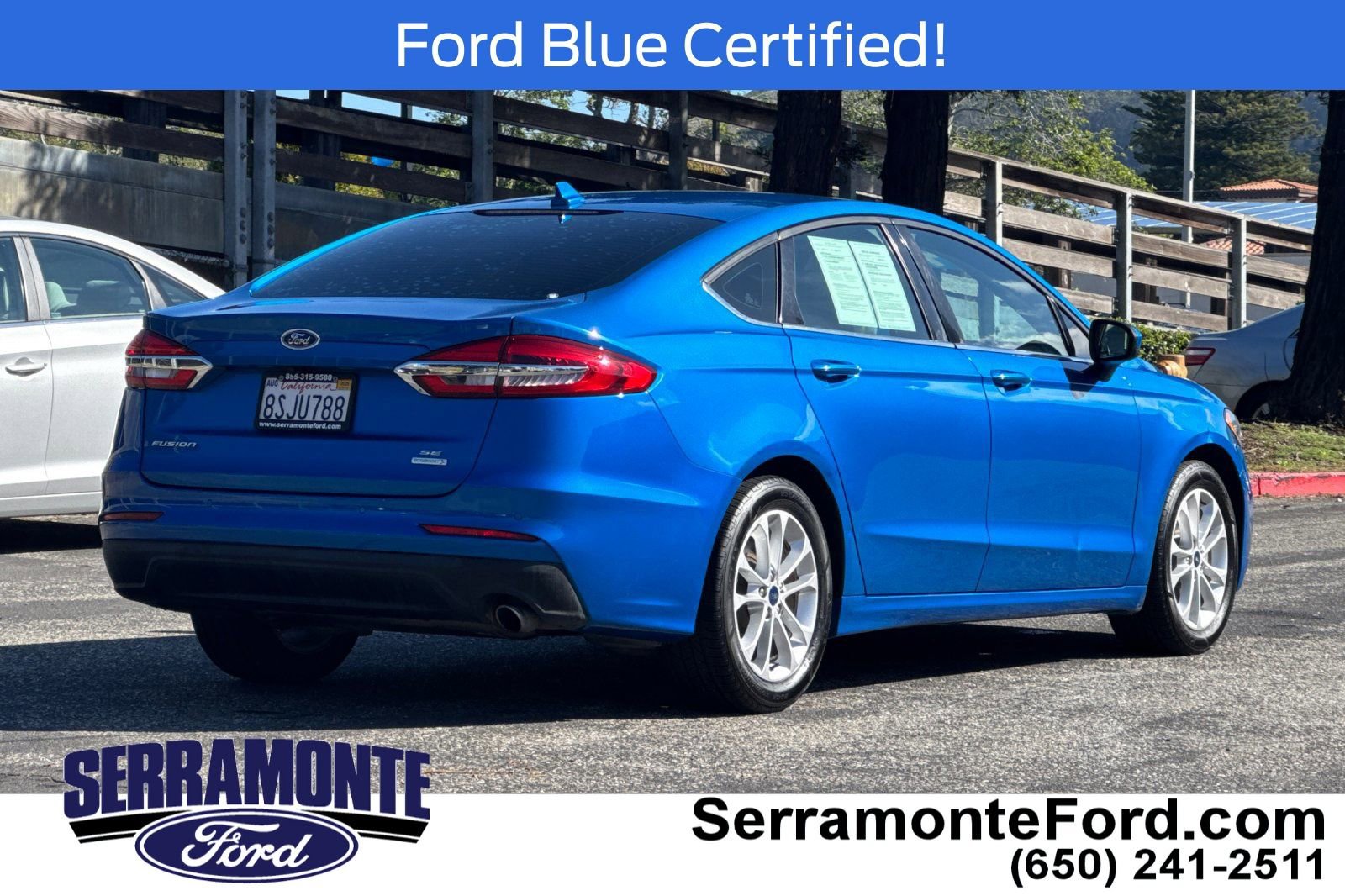 Certified 2020 Ford Fusion SE FWD image 4