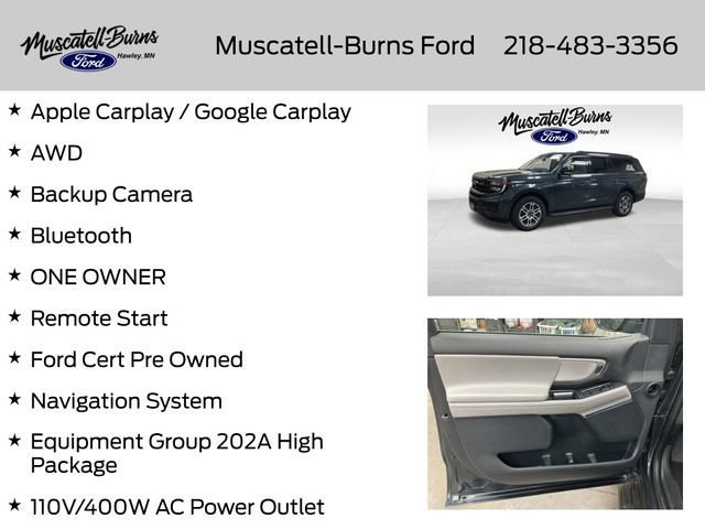 Certified 2025 Ford Expedition Max Active AWD/4WD image 7