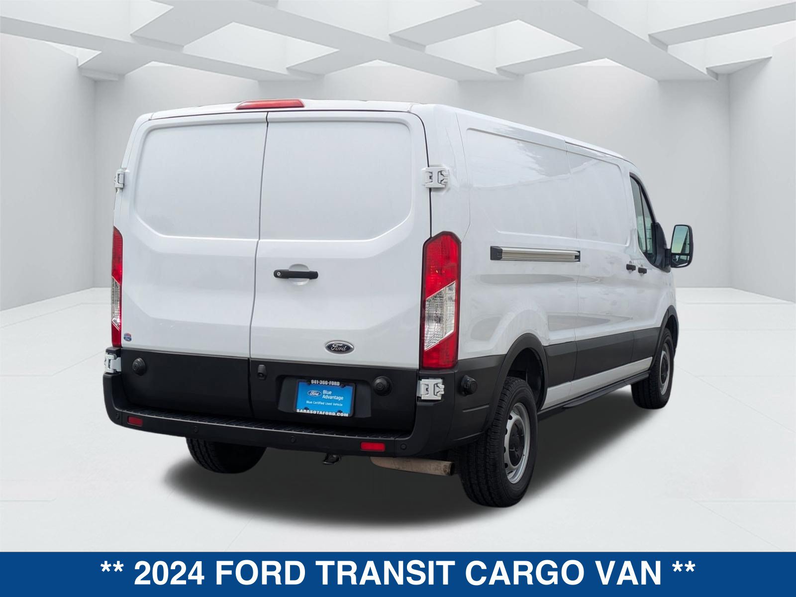 Certified 2024 Ford Transit 350 Low Roof w/ Load Area Protection Package RWD image 36