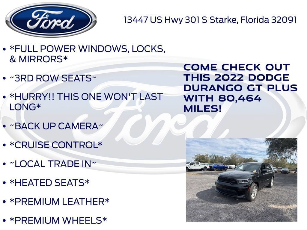 Used 2022 Dodge Durango GT image 10