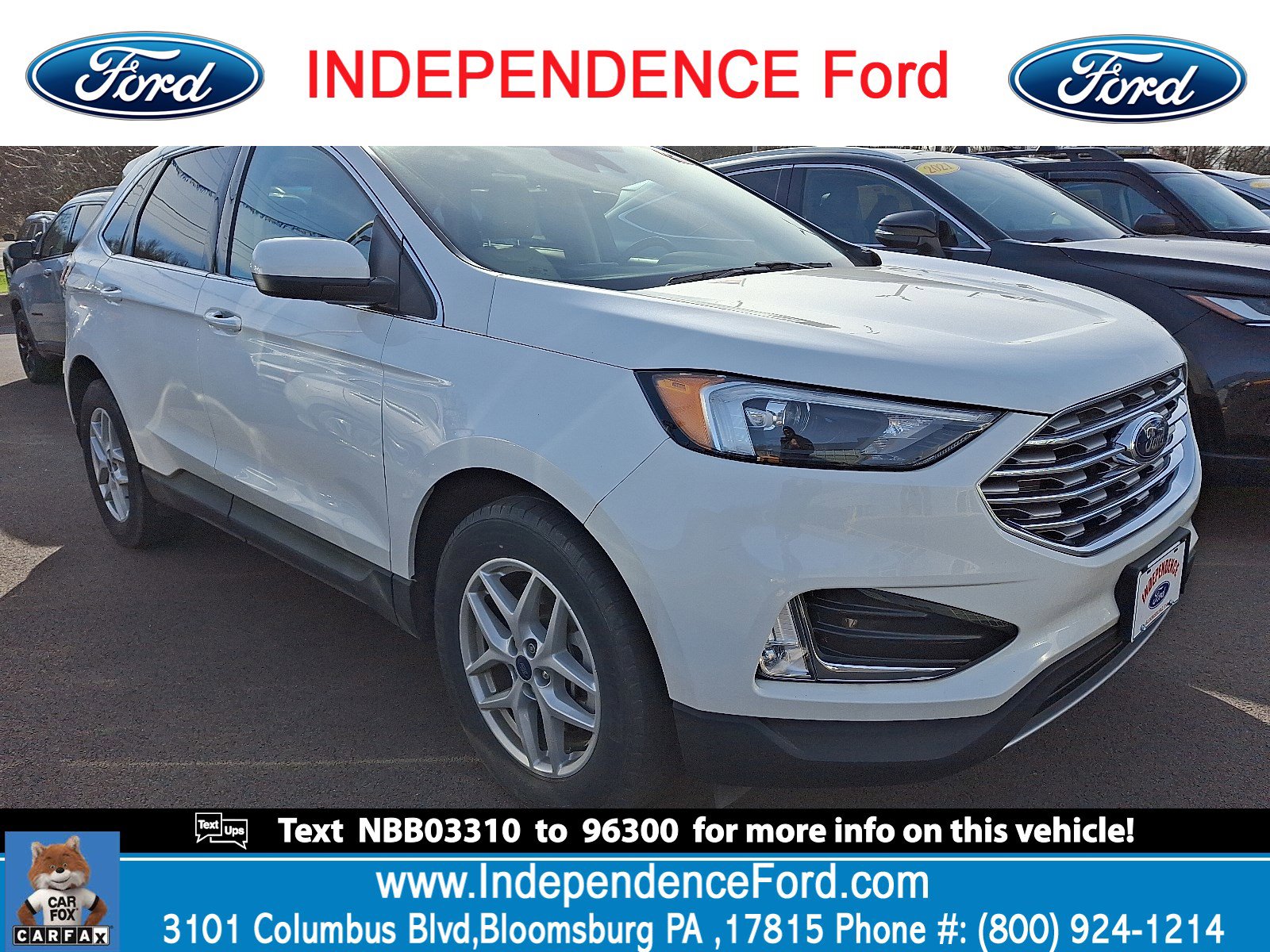 Certified 2022 Ford Edge SEL w/ Convenience Package image 1