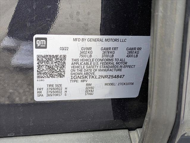 Used 2022 Chevrolet Tahoe High Country image 23