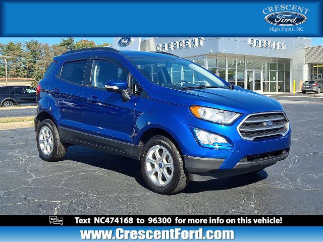 Certified 2022 Ford EcoSport SE