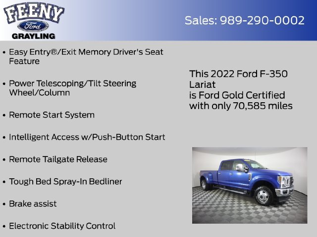Certified 2022 Ford F350 Lariat w/ Lariat Ultimate Package AWD/4WD image 28