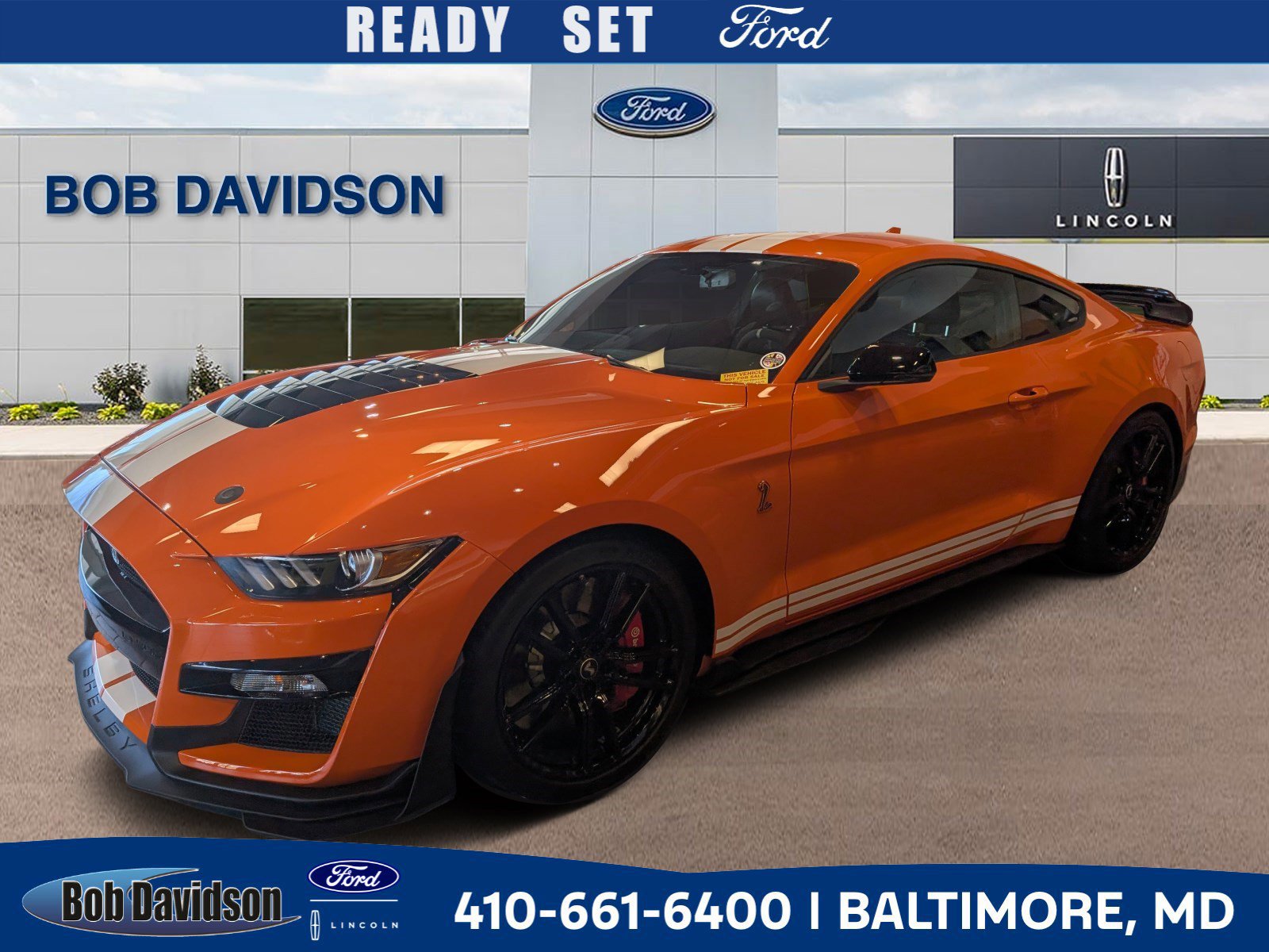 Certified 2020 Ford Mustang Shelby GT500 w/ Technology Package image 8