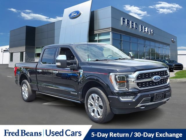 Certified 2022 Ford F150 Platinum w/ Equipment Group 701A High AWD/4WD image 1