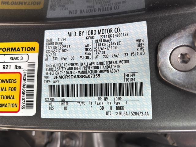 Certified 2025 Ford Bronco Sport Badlands w/ Badlands Tech Package AWD/4WD image 21