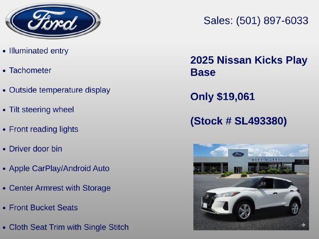 Used 2025 Nissan Kicks Play S FWD image 29