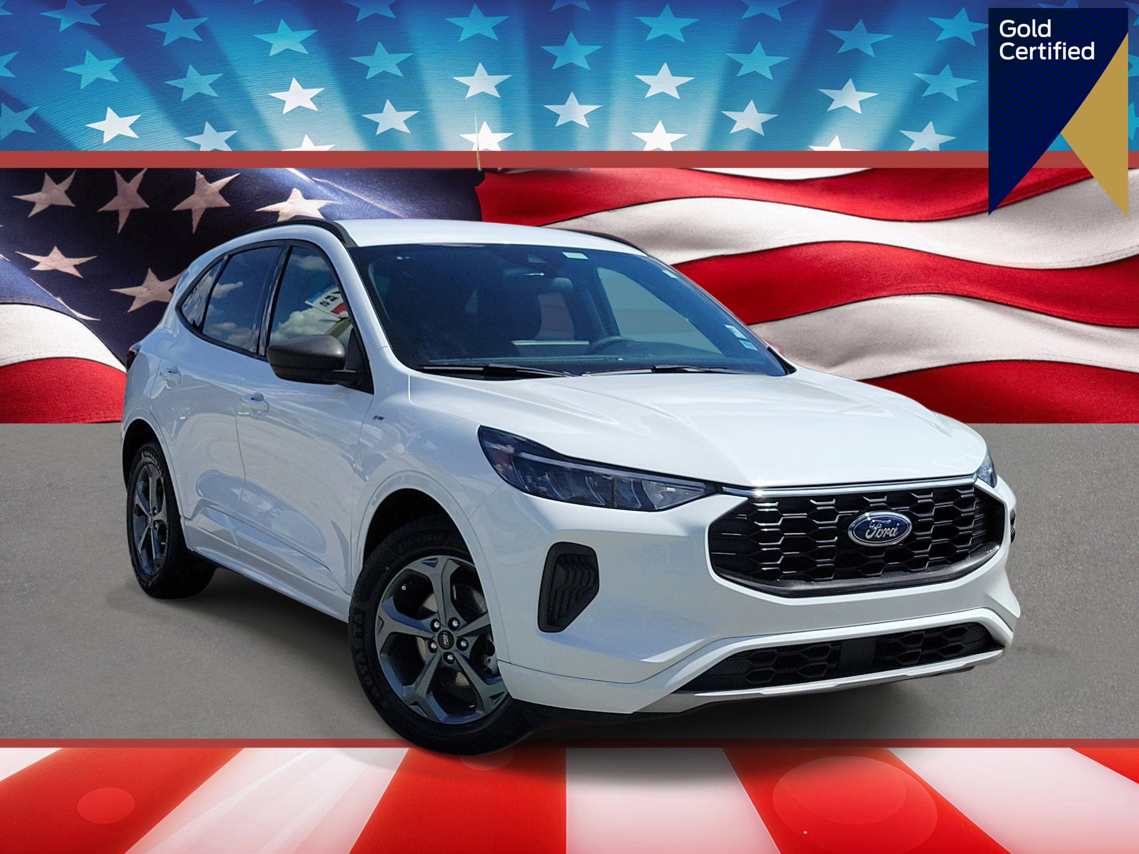Certified 2023 Ford Escape ST-Line w/ Tech Pack #1 FWD image 1