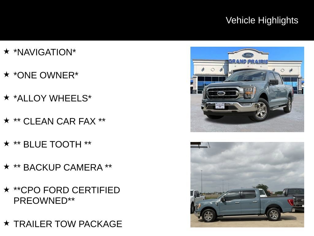 Certified 2023 Ford F150 XLT w/ Equipment Group 302A High image 4