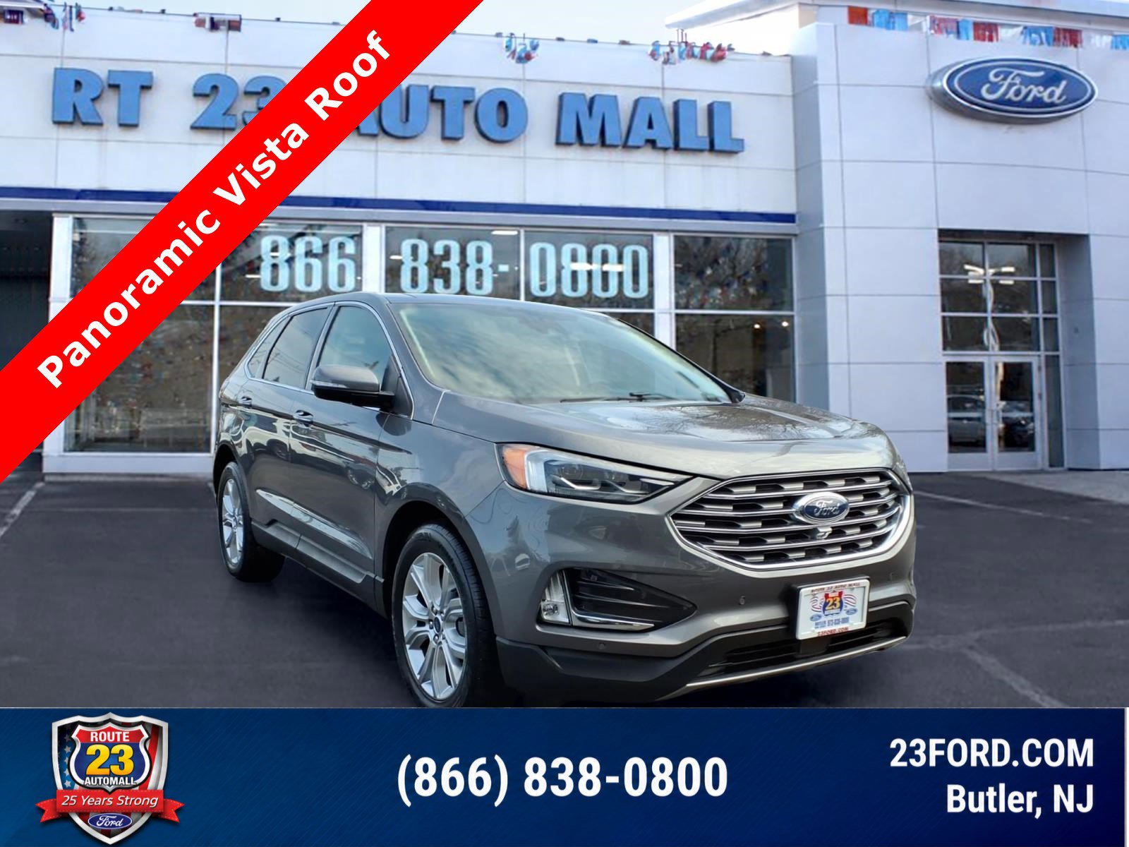 Certified 2022 Ford Edge Titanium w/ Equipment Group 301A