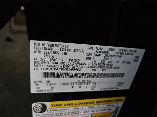 Certified 2019 Ford Expedition Limited w/ Equipment Group 303A image 26