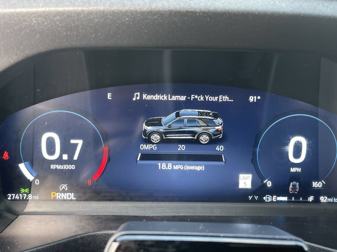 Certified 2025 Ford Explorer ST-Line w/ Premium Package RWD image 34