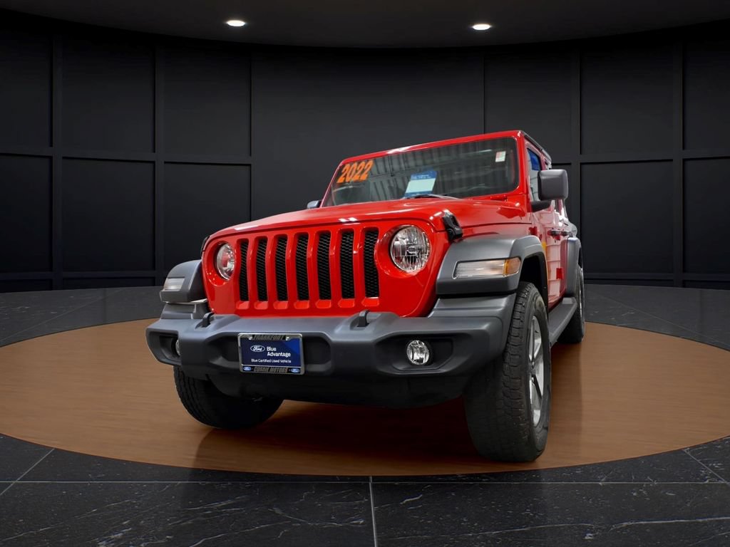 Used 2022 Jeep Wrangler Unlimited Sport AWD/4WD image 2