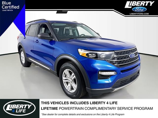 Certified 2022 Ford Explorer XLT w/ Equipment Group 202A image 1