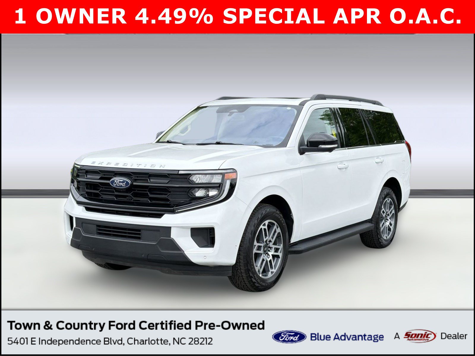 Certified 2025 Ford Expedition Active AWD/4WD image 1