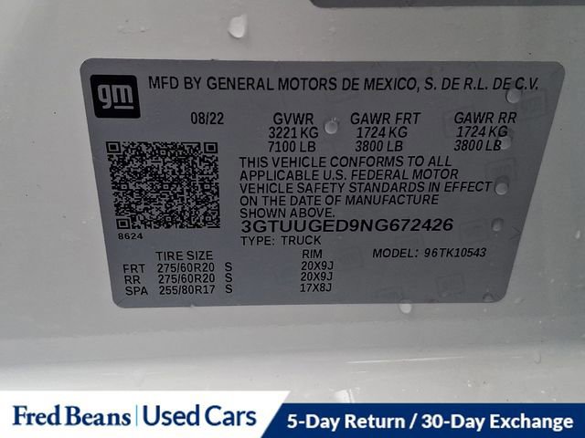 Used 2022 GMC Sierra 1500 Denali image 27