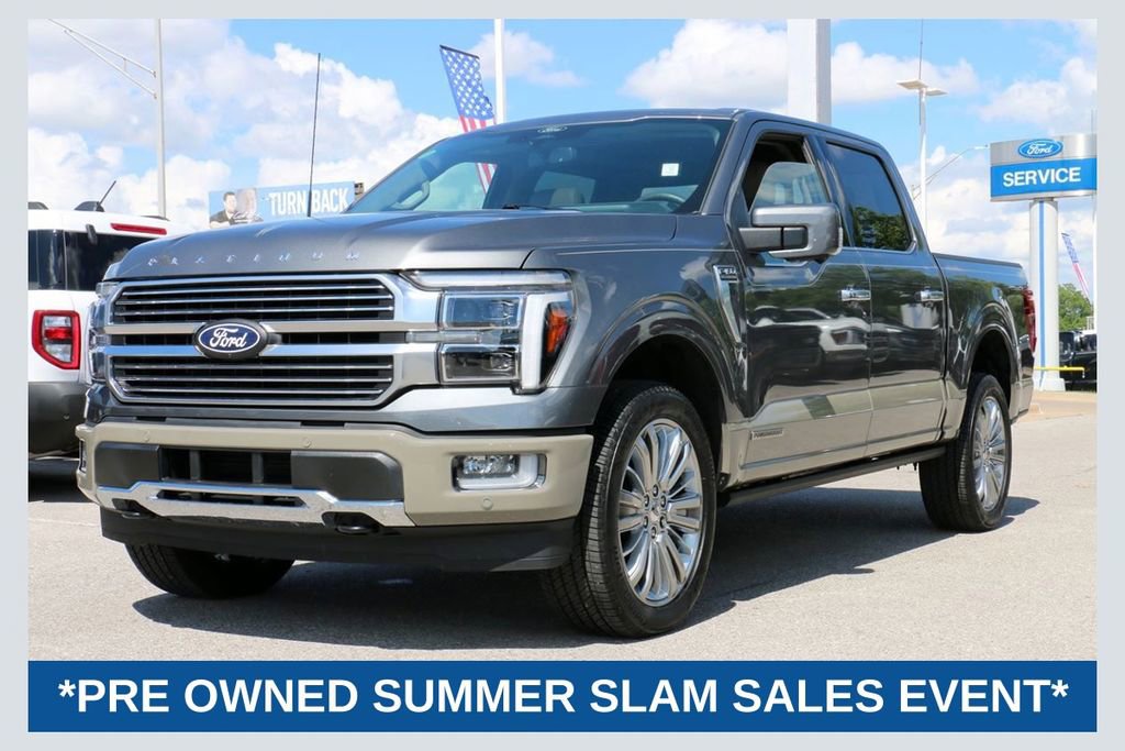 Certified 2025 Ford F150 Platinum w/ Equipment Group 703A Plus