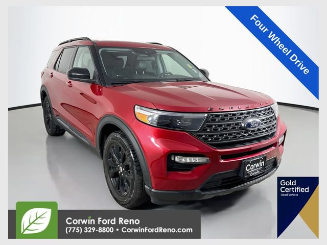Certified 2022 Ford Explorer XLT w/ Equipment Group 202A AWD/4WD image 1