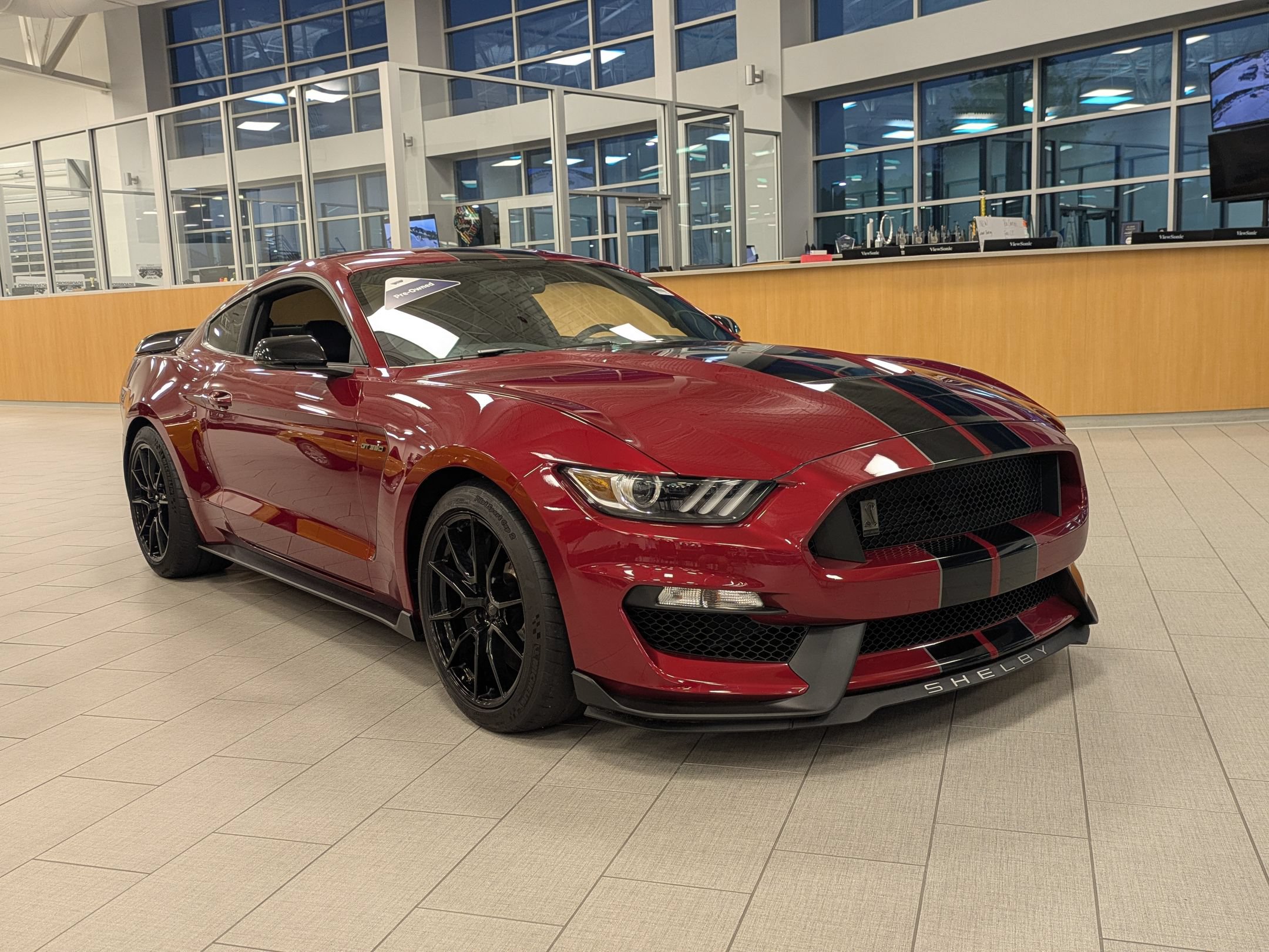 Certified 2019 Ford Mustang Shelby GT350 w/ Technology Package RWD image 2