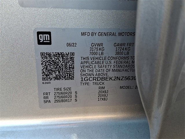 Used 2022 Chevrolet Silverado 1500 Custom w/ Rally Edition image 26