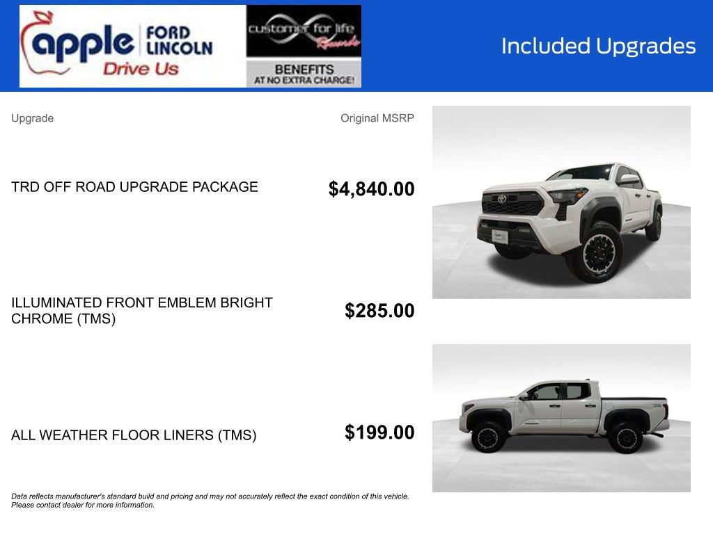 Used 2025 Toyota Tacoma TRD Off-Road w/ TRD Off Road Upgrade Package image 9