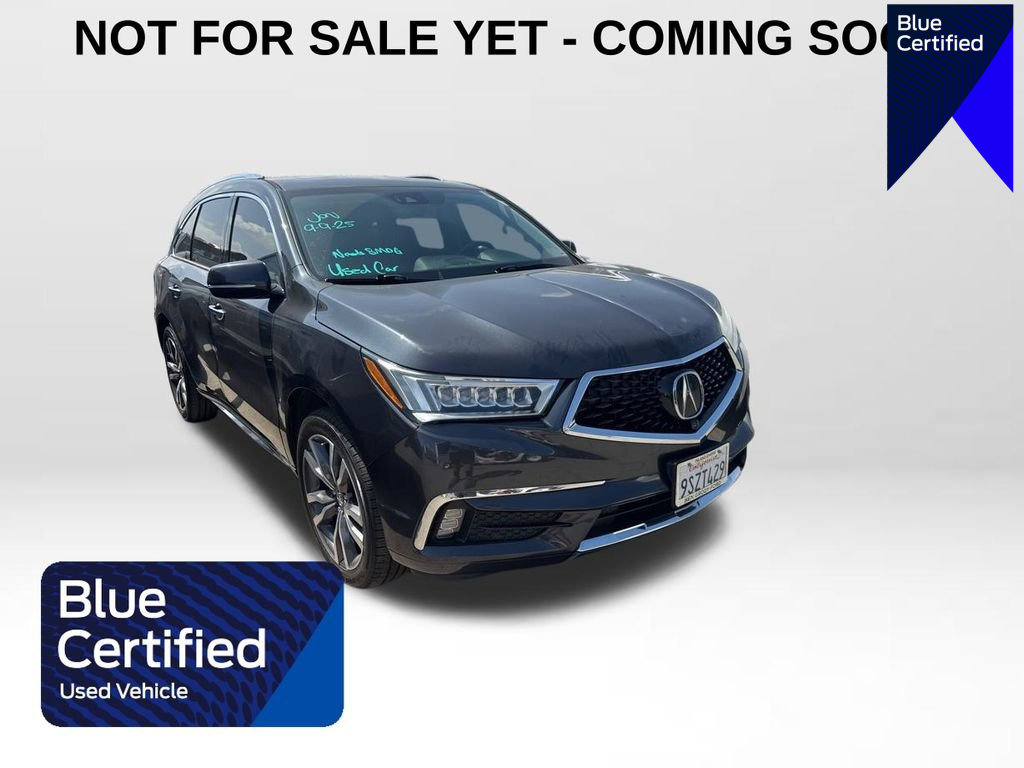 Used 2019 Acura MDX FWD w/ Advance & Entertainment