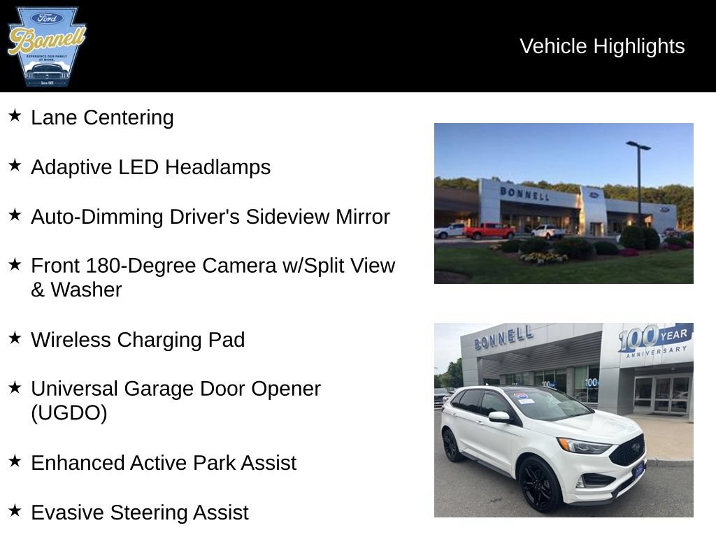 Certified 2020 Ford Edge ST w/ Equipment Group 401A AWD/4WD image 9