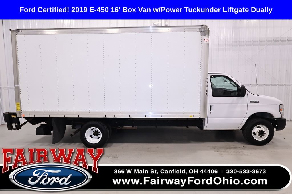 Certified 2019 Ford E-450 and Econoline 450 Super Duty w/ Power Windows & Locks Group RWD image 1