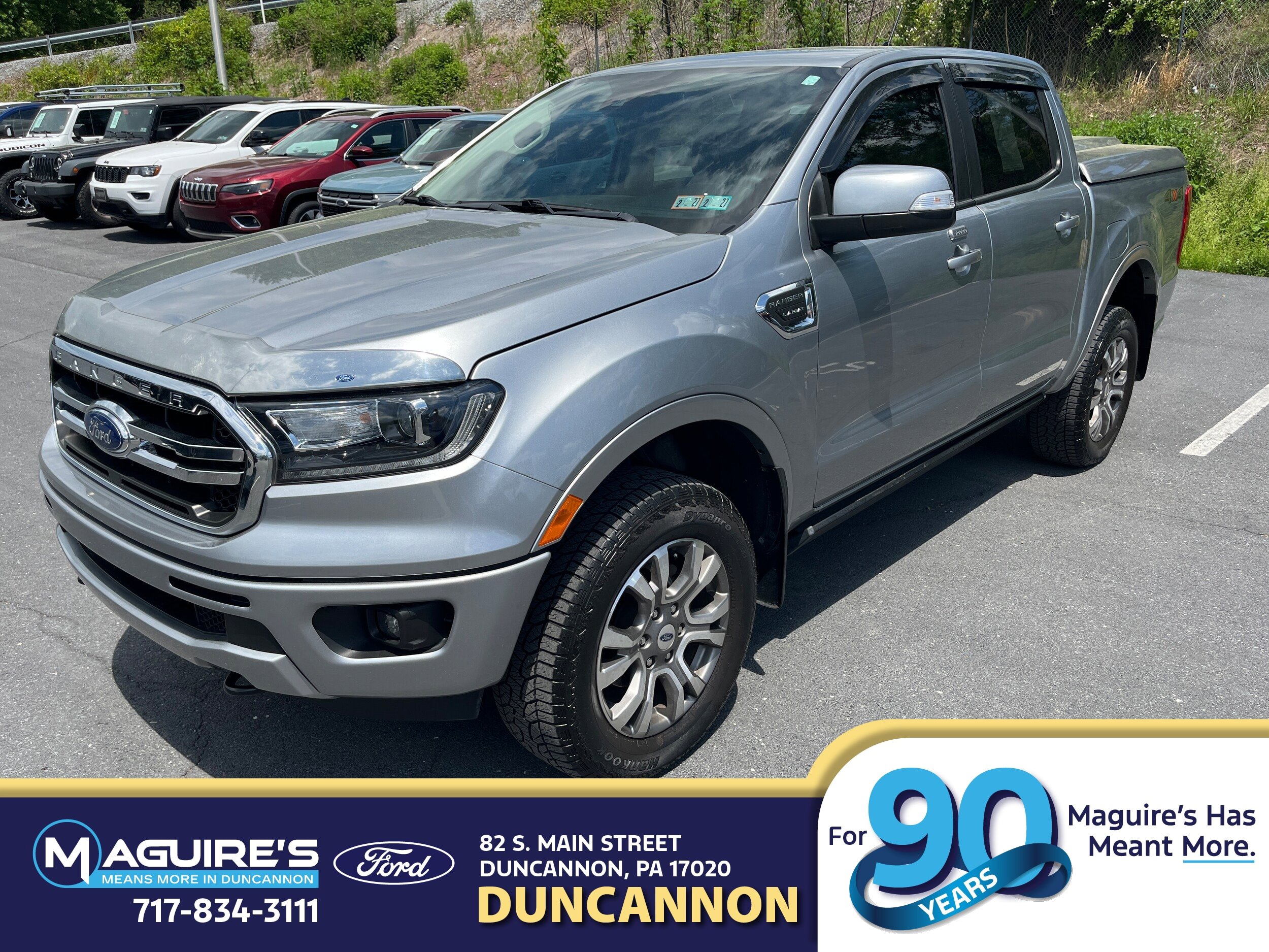 Certified 2023 Ford Ranger Lariat w/ Trailer Tow Package AWD/4WD image 1