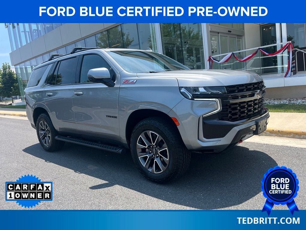 Used 2023 Chevrolet Tahoe Z71 w/ Luxury Package AWD/4WD image 1