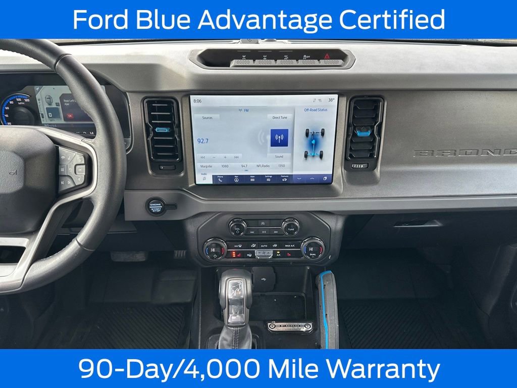 Certified 2024 Ford Bronco Black Diamond w/ Sasquatch Package AWD/4WD image 18