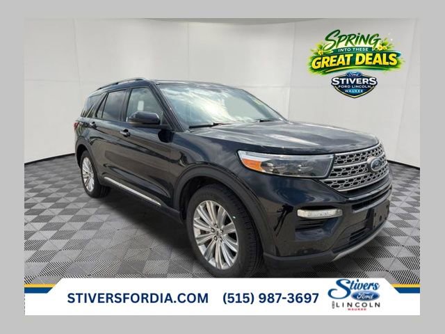 Certified 2021 Ford Explorer Limited w/ Equipment Group 301A AWD/4WD image 1