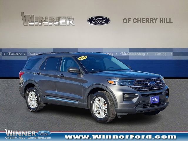 Certified 2022 Ford Explorer XLT w/ Class IV Trailer Tow Package